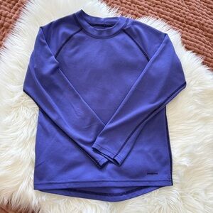 Patagonia Purple Long Sleeve Baselayer
